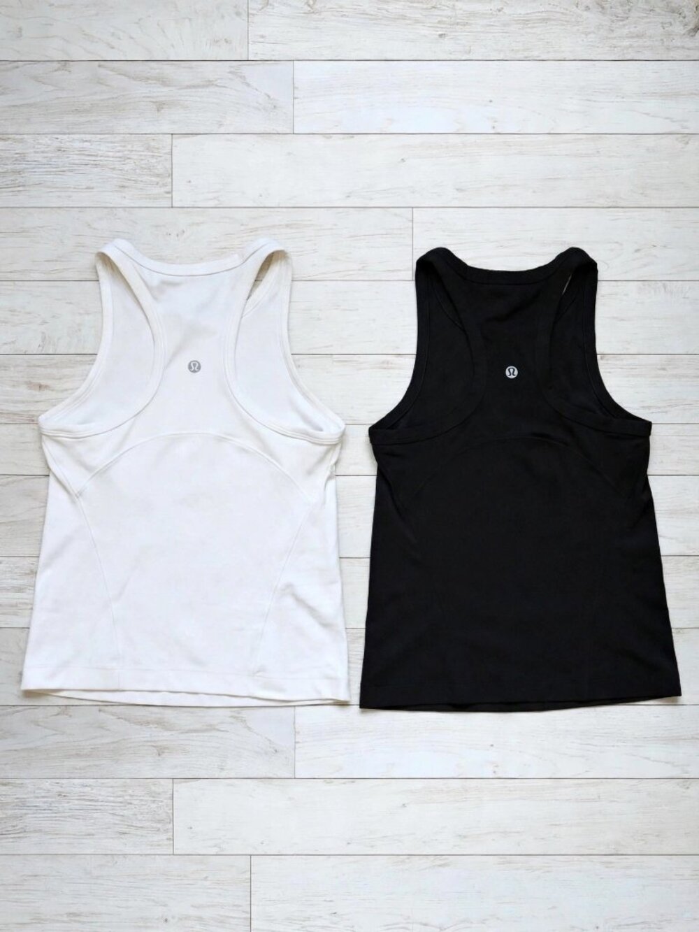 lululemon Tank Bundle White Black Athletic Tops Size 4